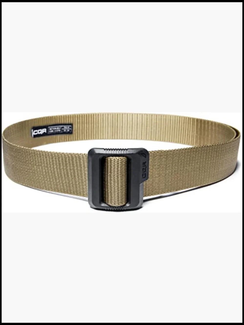 Tactical Duty Belt, Heavy Duty Nylon Webbing with Quick-Release Buckle